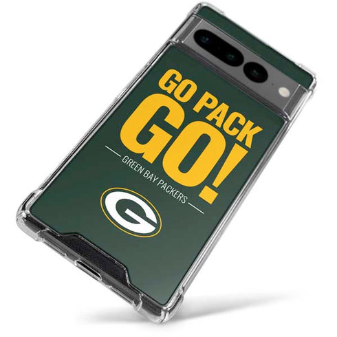 NFL Green Bay Packers Team Motto Google Pixel 7 Pro Clear Case